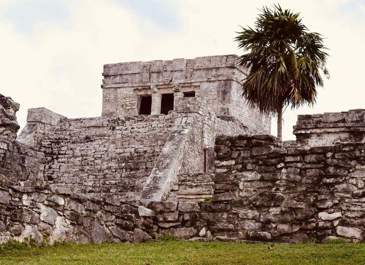 Ancient Maya ruins in Tulum