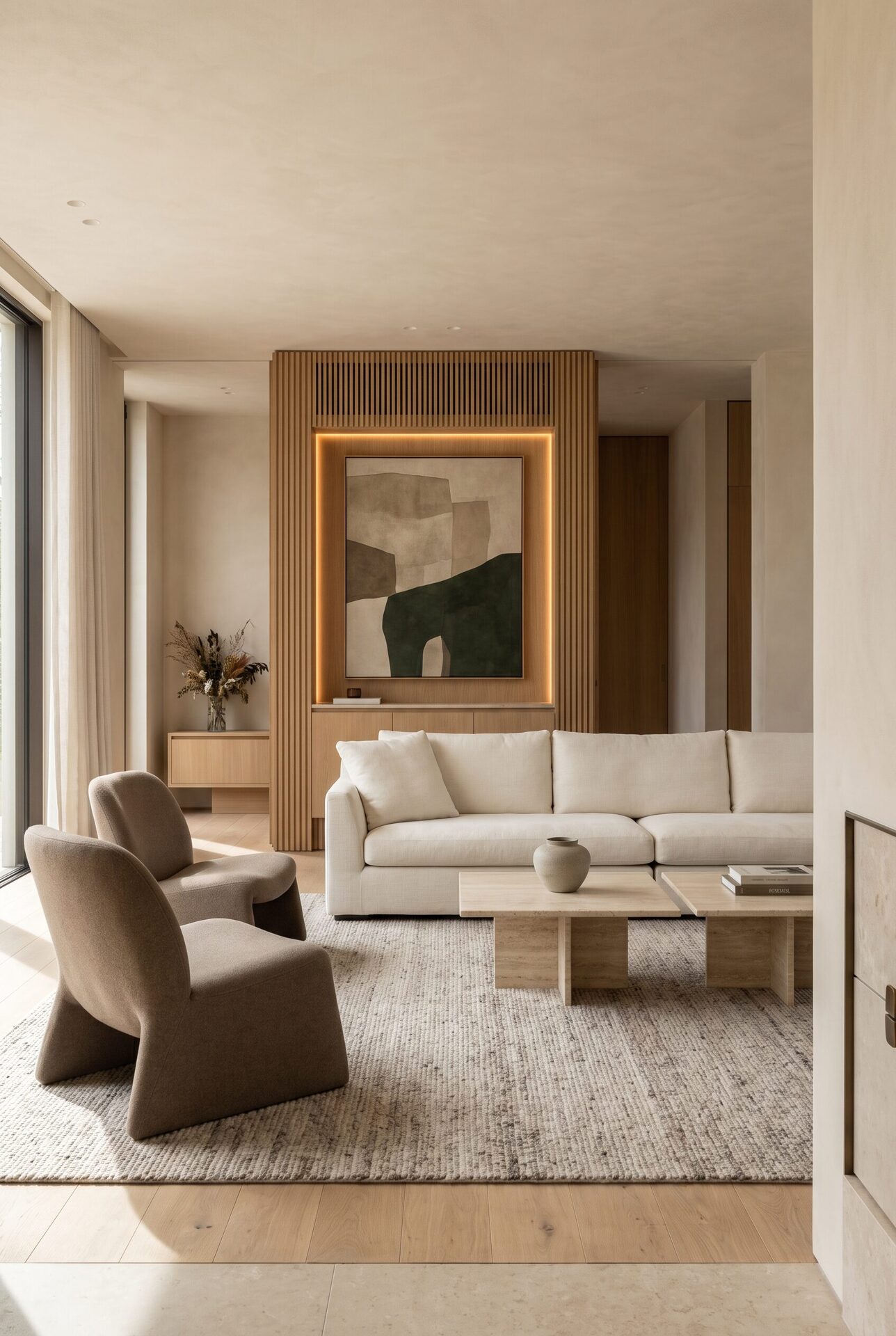Calm, design-led Forezzi residence interior