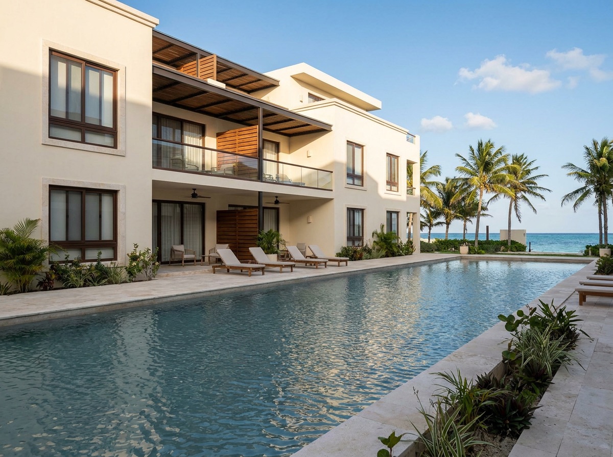 Playa del Carmen coastal condo
