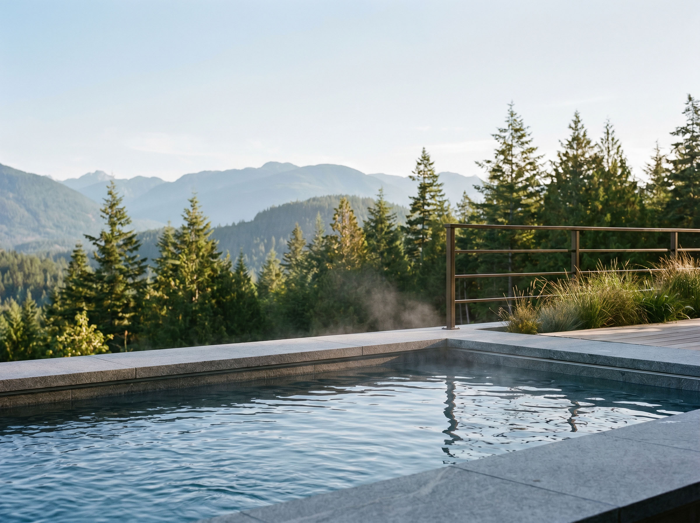 Luxury mountain spa